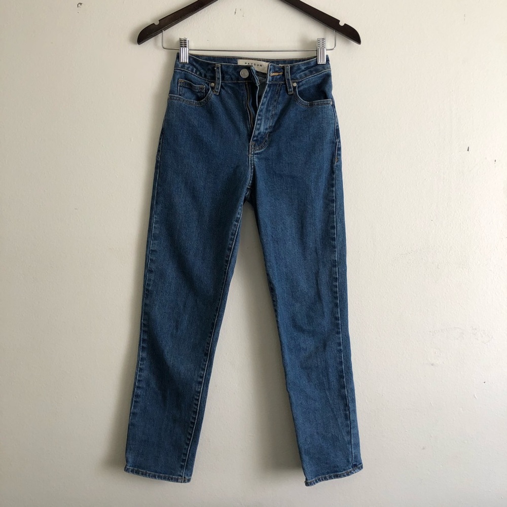 PacSun Mom Jeans Indigo Blue, Size 22